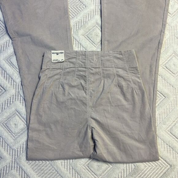 FREE PEOPLE - Jayde Seamed Corduroy Flare Pants - Picture 10 of 12